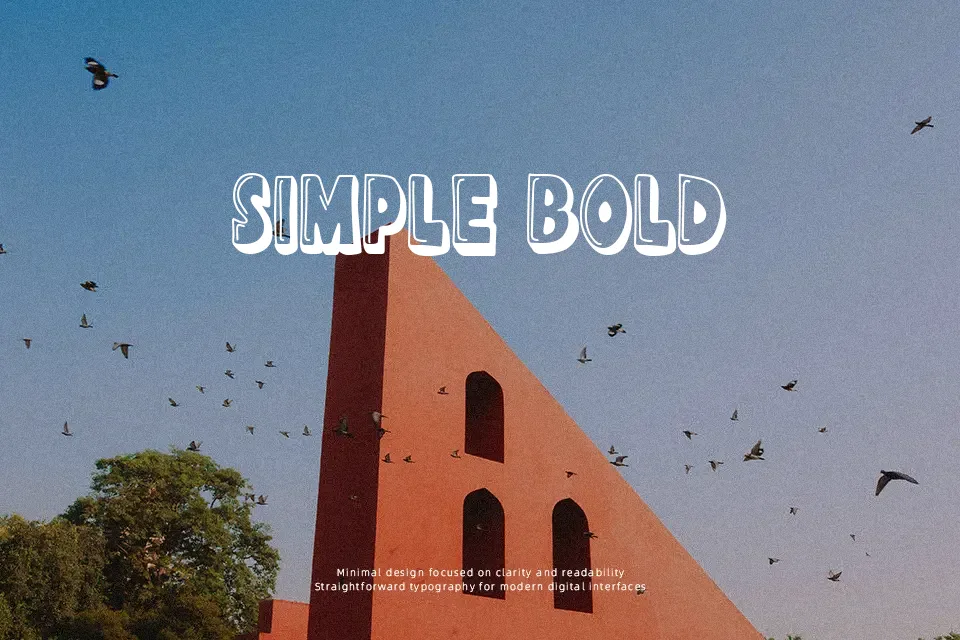 Cine de Barrio Font Font Preview for Groovy Headline