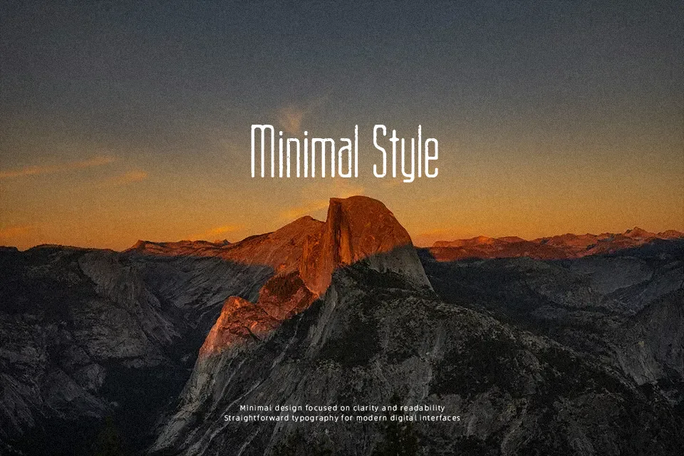 Cinema Capitol Font Font Preview for Dramatic Headline
