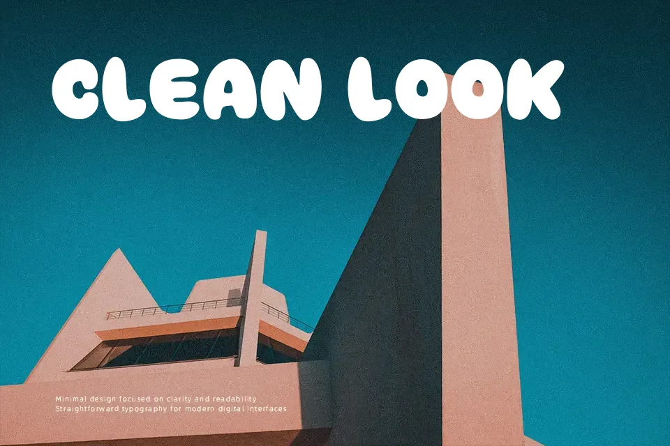 Cinema Cartoon Font Font Preview for Friendly Poster