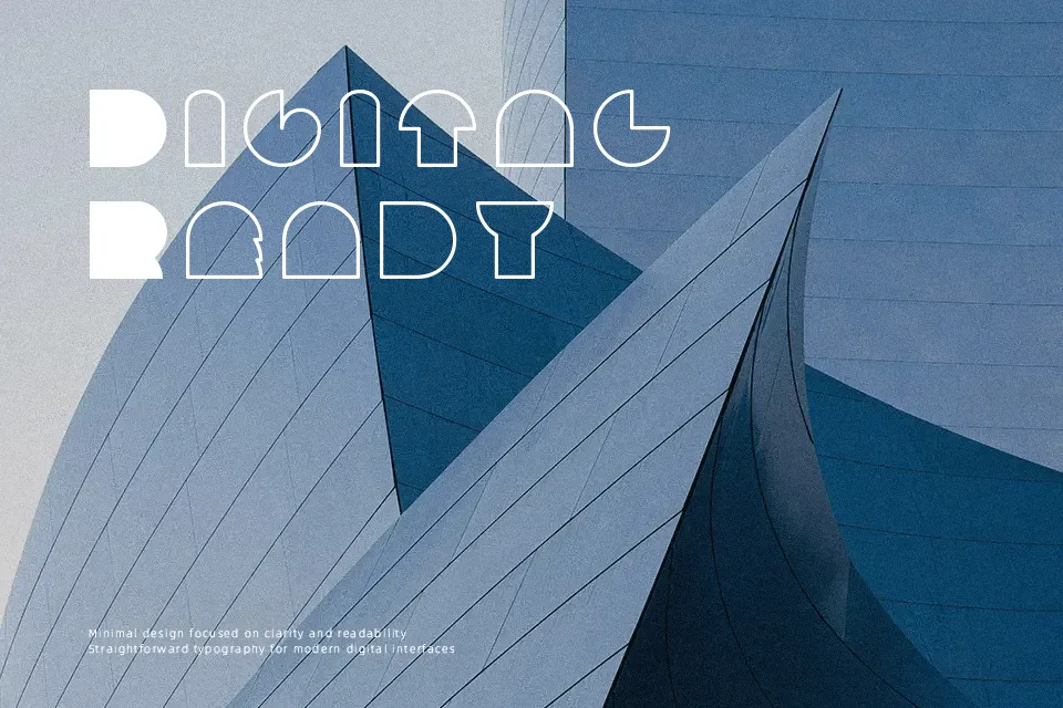 Circa Font Geometric Font Preview for Music