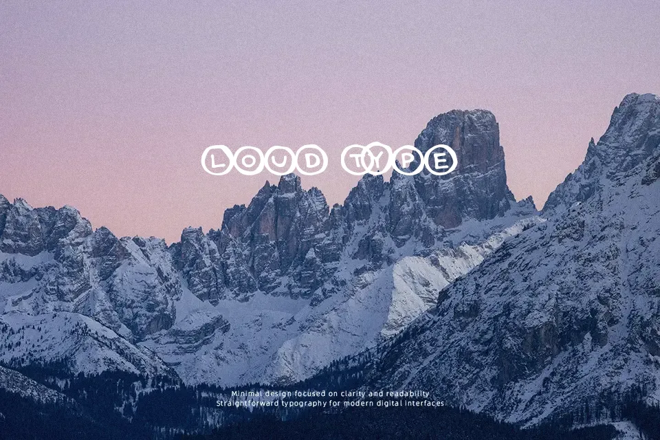 Circle Caps Font Font Preview for Bold Headline