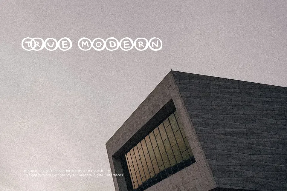Circle Caps Font Font Preview for Artistic Branding