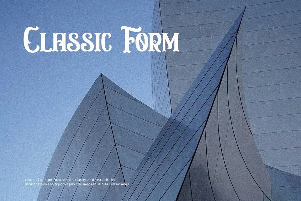Circusia Font Display Font Preview for Packaging