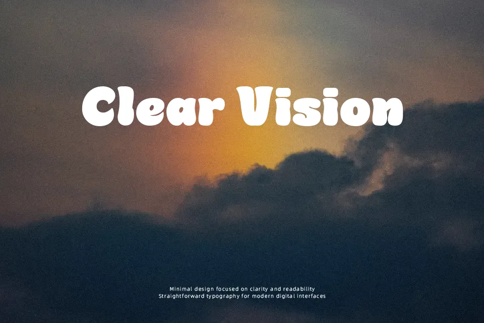 Ciroya Font Font Preview for Friendly Logo