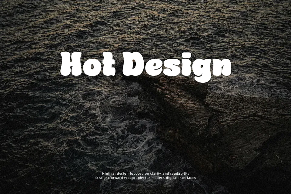 Ciroya Font Font Preview for Bubble Headline