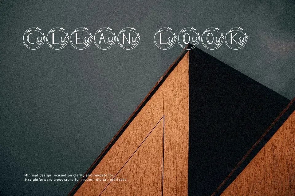 Clara Font Font Preview for Luxury Invitation