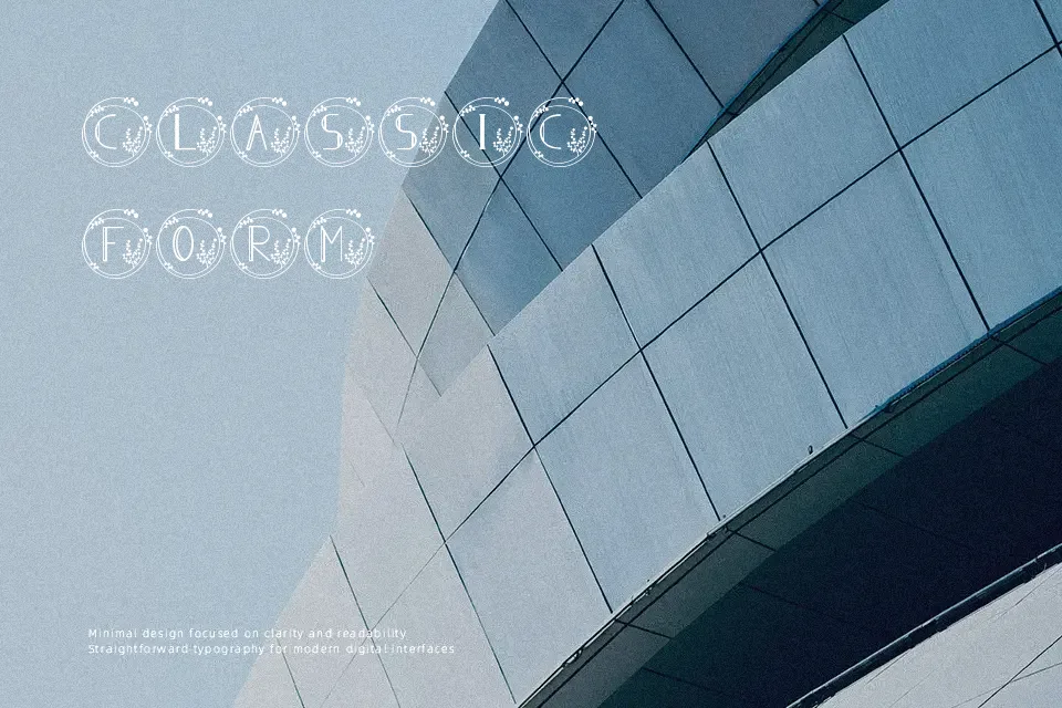 Clara Font Font Preview for Artistic Invitation