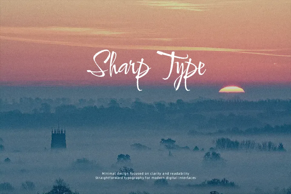 Comforter Brush Font Font Preview for Playful Mood