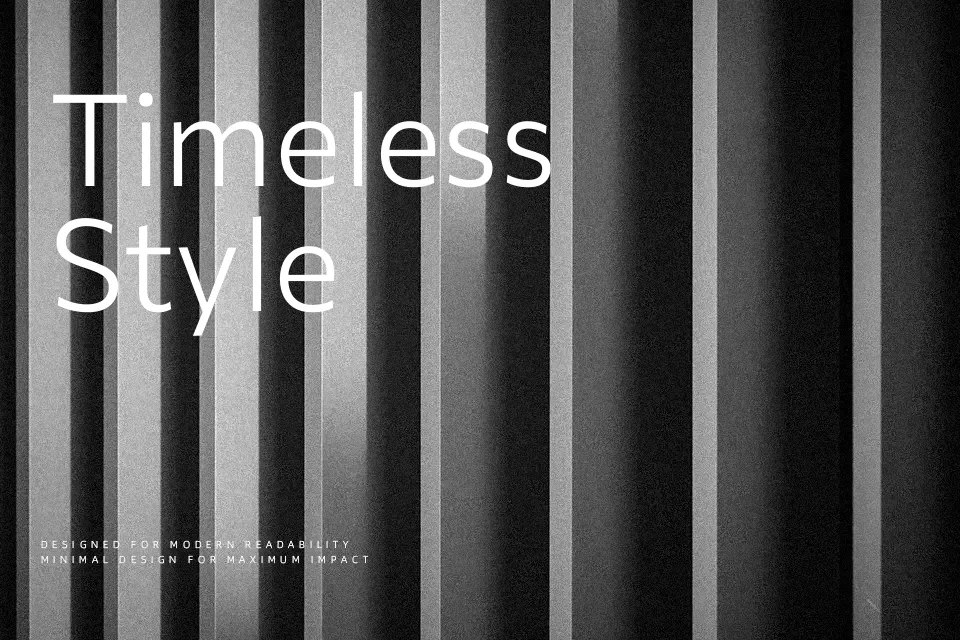 Commissioner Font Font Preview for Clean Mood