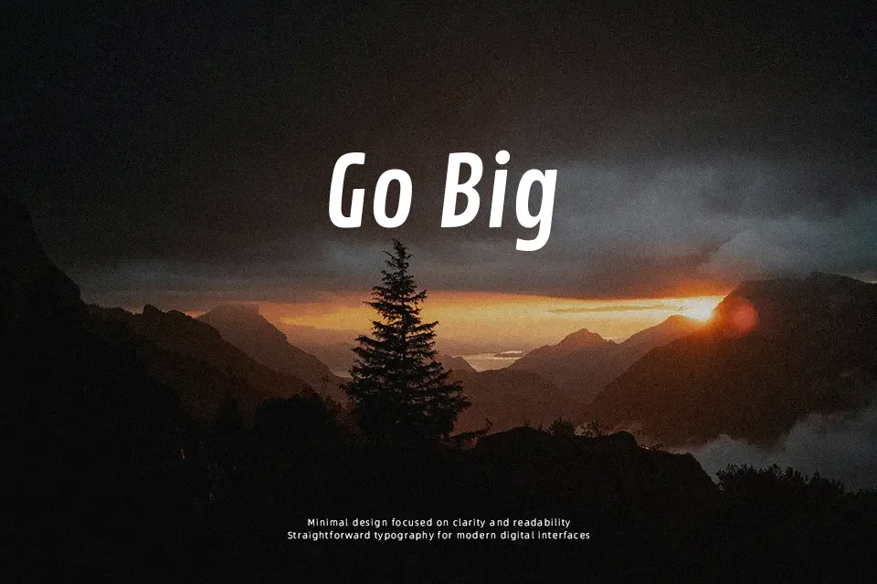 Contrail One Font Rounded Font Preview for Social Media