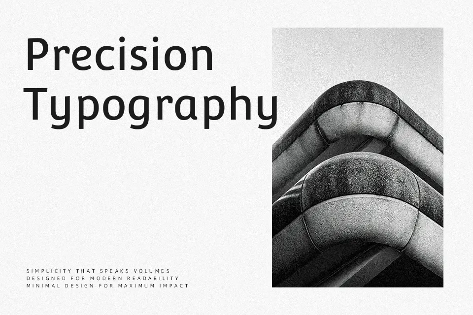 Convergence Font Sans Serif Font Preview for Editorial