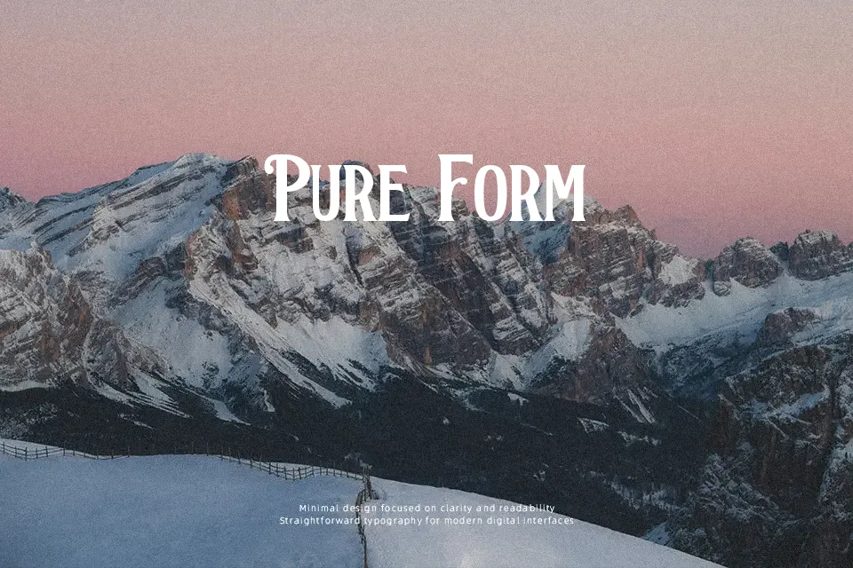 Corona Font Serif Font Preview