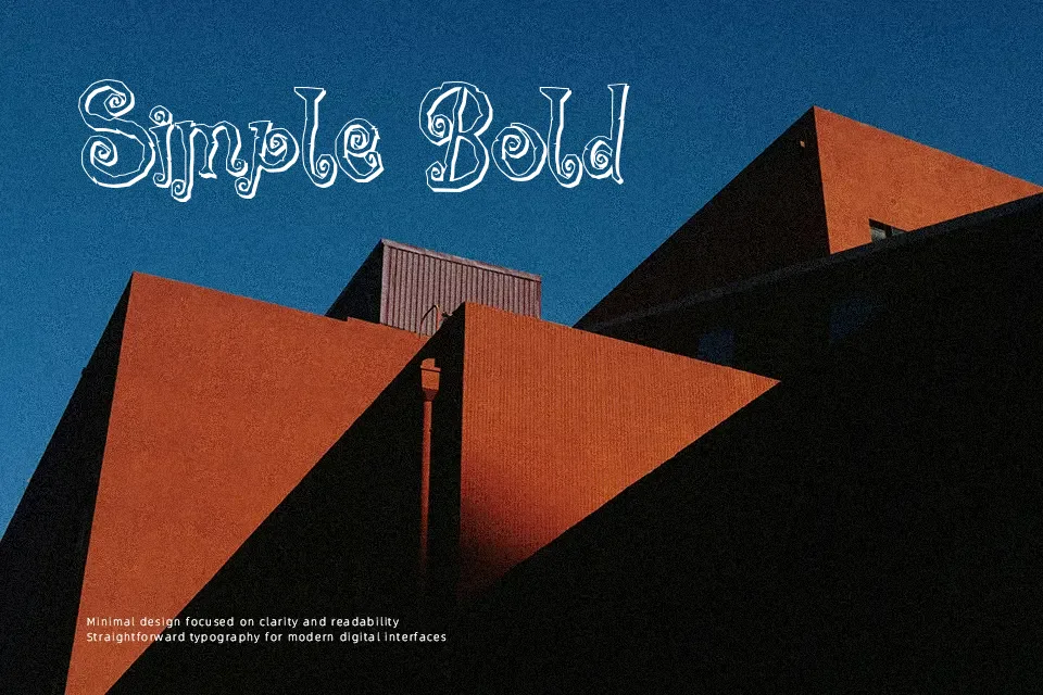 Corps Script Font Font Preview for Artistic Mood