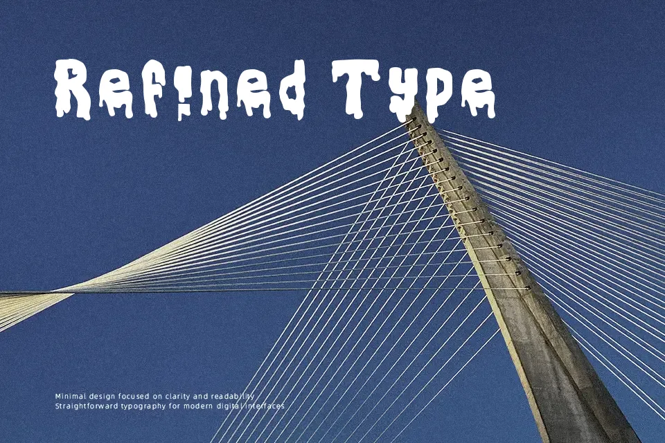 Corrosive Font Font Preview for Horror Film