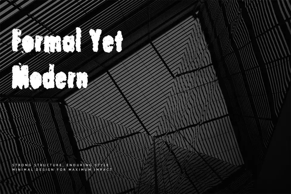Corrupt Government Font Font Preview for Dramatic Music