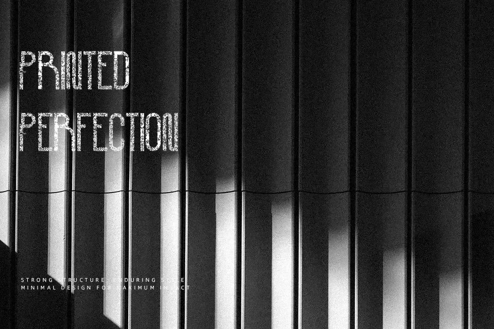Corrupted Democrazy Font Font Preview for Poster