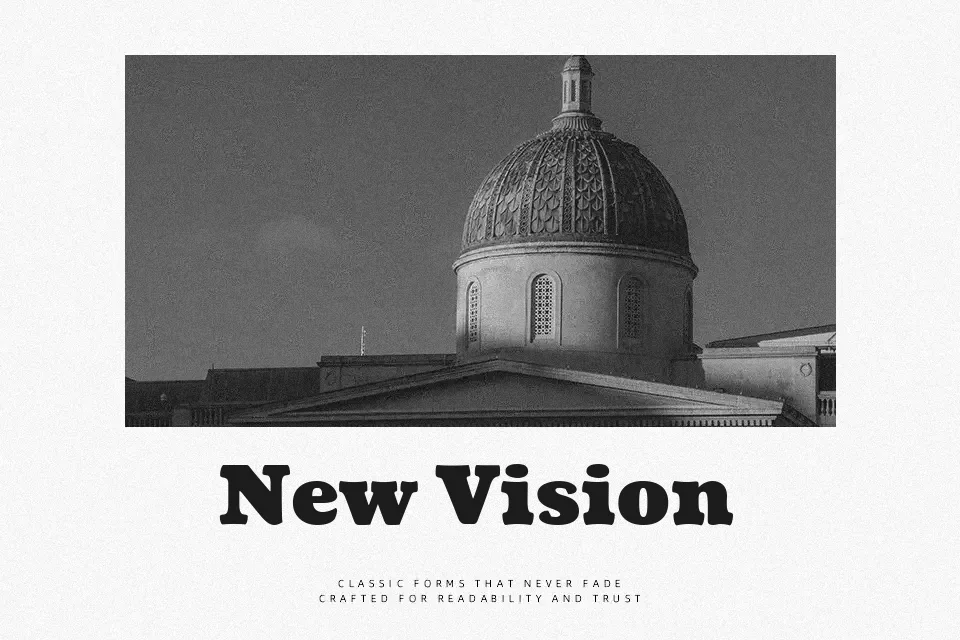 Coustard Font Font Preview for Bold Editorial