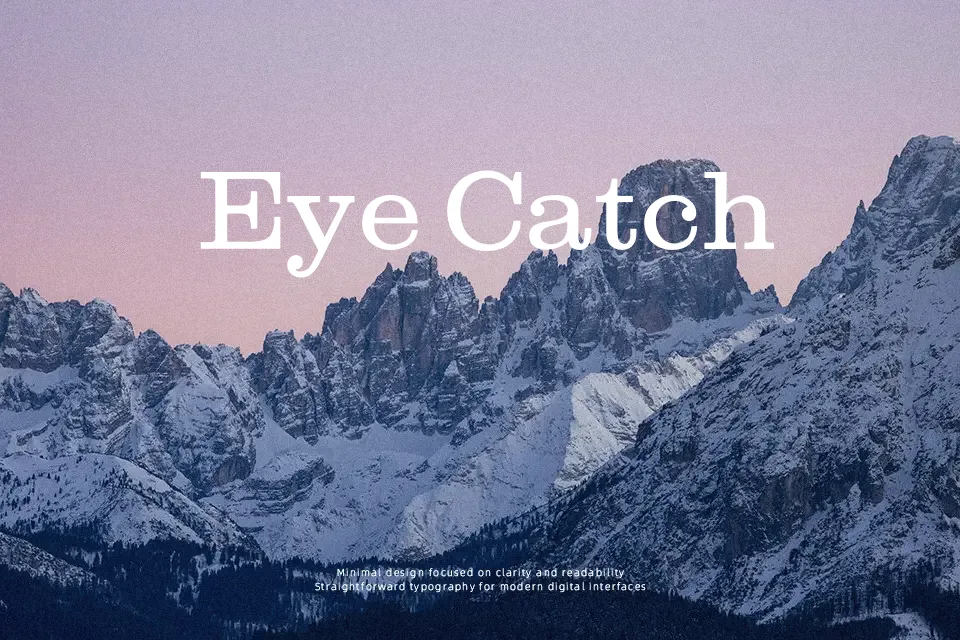 Craw Clarendon Font Font Preview for Serious Advertising