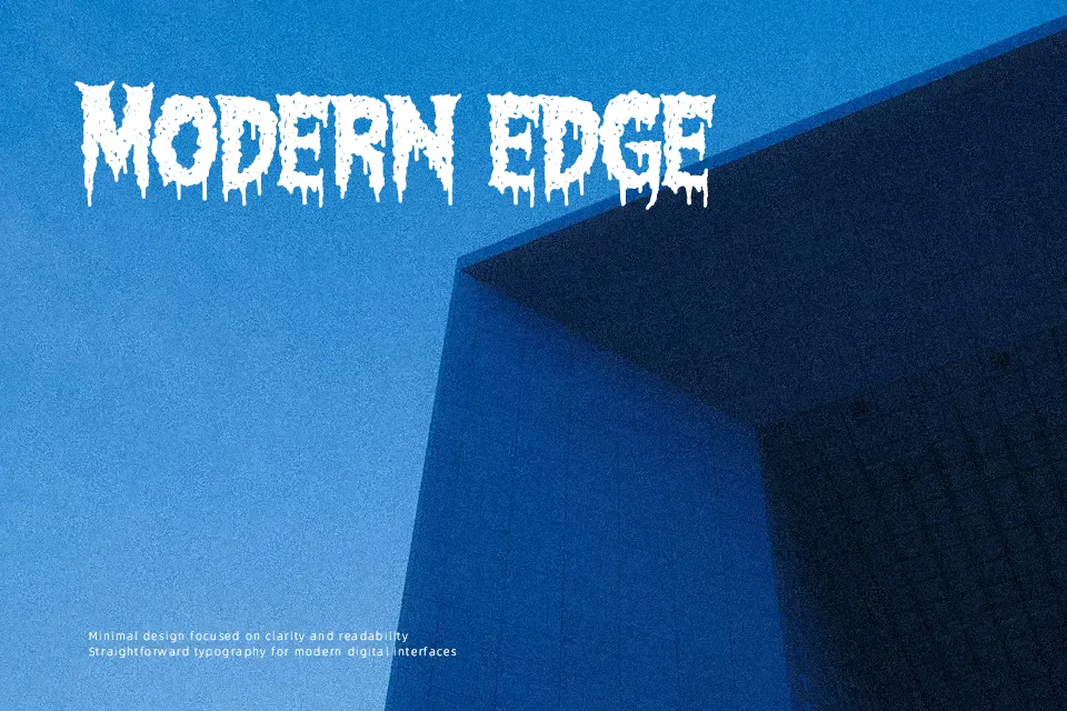 Creaking Crypt Font Font Preview for Poster