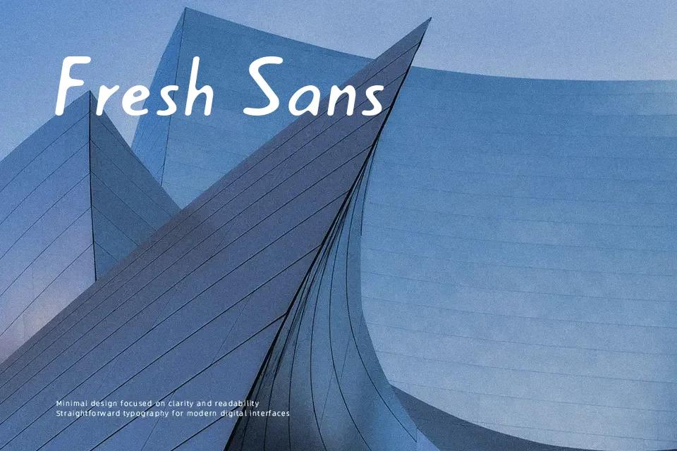 Cream Font Font Preview for Rough Poster