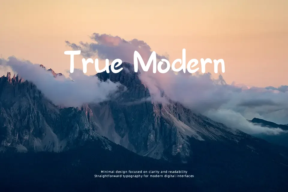 Creation Font Font Preview for Friendly Headline
