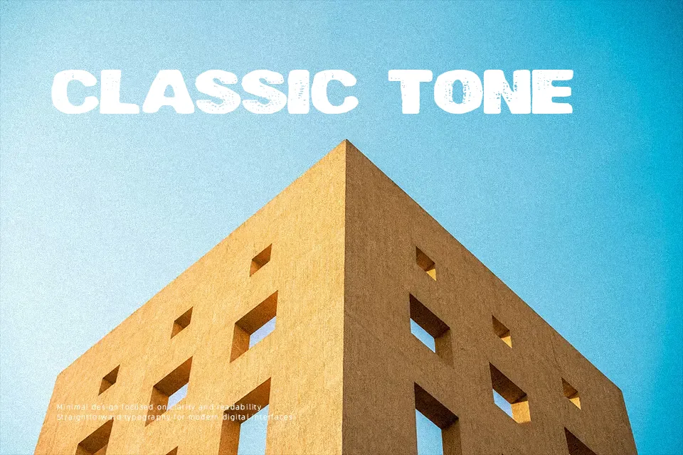 Crimen en Levante Font Display Font Preview for Music