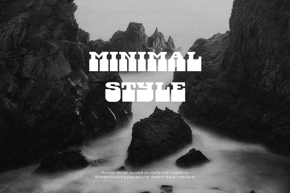 Danfo Font Slab Serif Font Preview for Logo