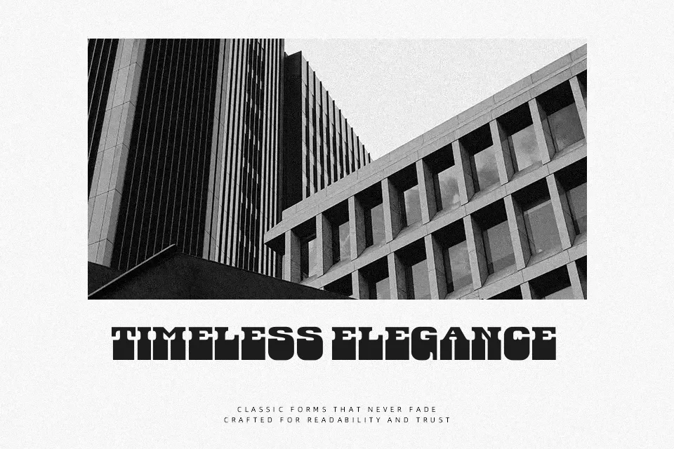 Danfo Font Font Preview for Groovy Headline