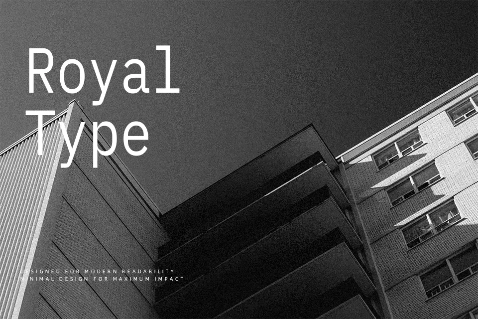 Datatype Font Font Preview for Advertising