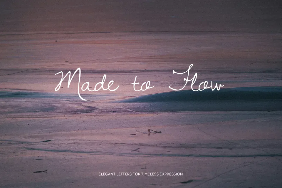Dawning of a New Day Font Script Font Preview for Packaging
