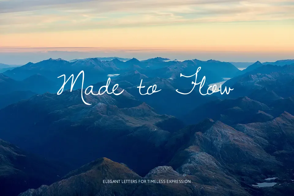 Dawning of a New Day Font Font Preview for Playful Invitation