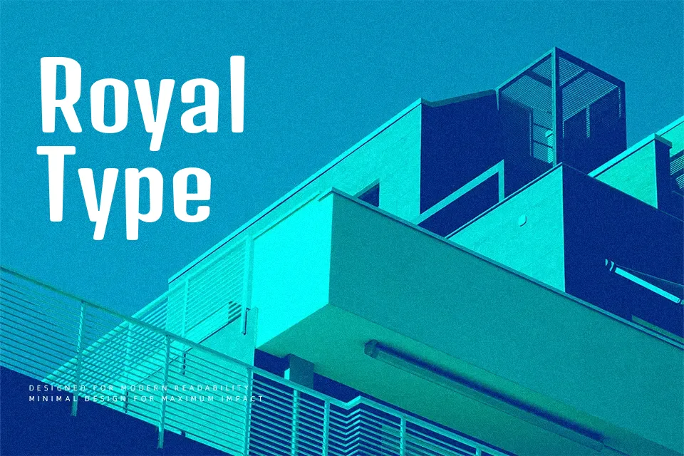 Denk One Font Sans Serif Font Preview for Headline
