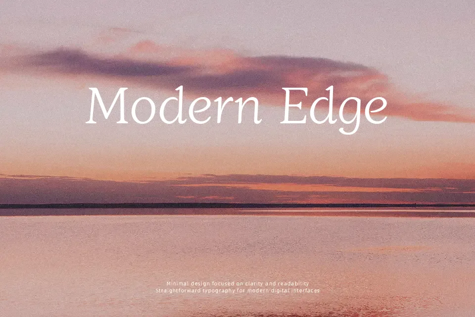 Diphylleia Font Serif Font Preview
