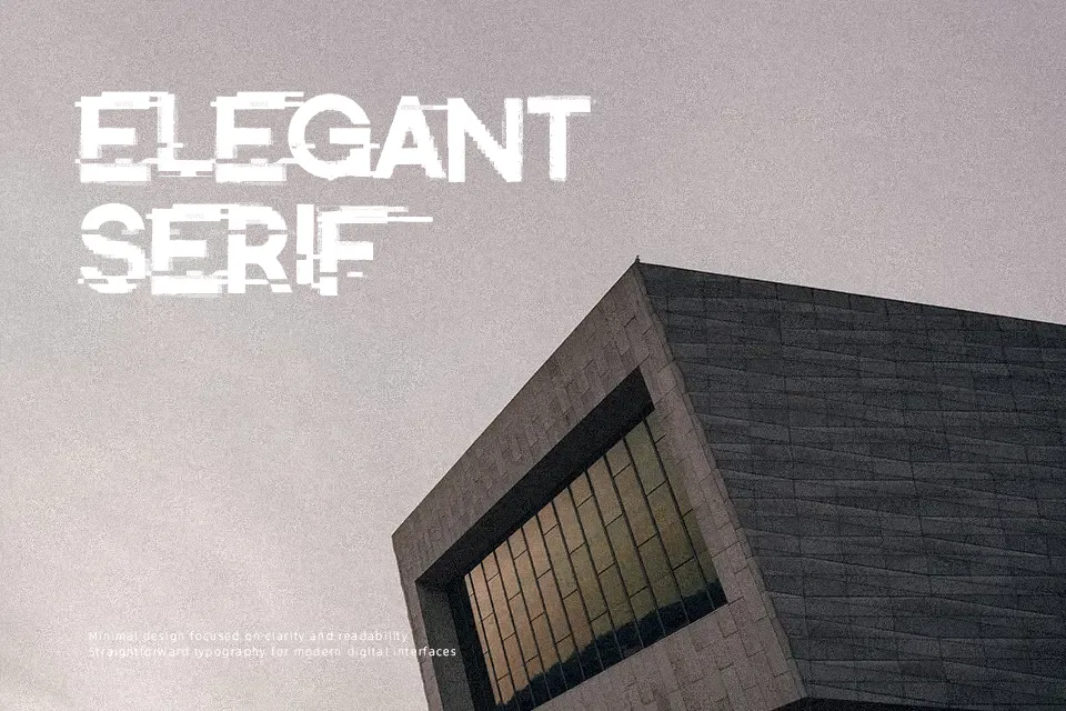 Distort Me Font Font Preview for Artistic Headline