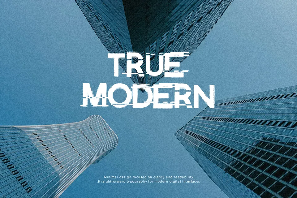Distort Me Font Font Preview for Dramatic Mood