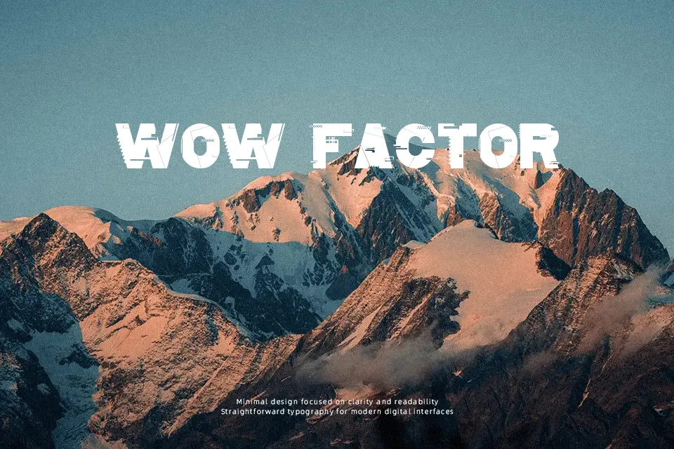 Distorter Font Font Preview for Logo