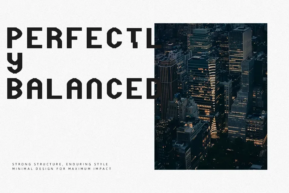 Distortion Font Font Preview for Dramatic Headline