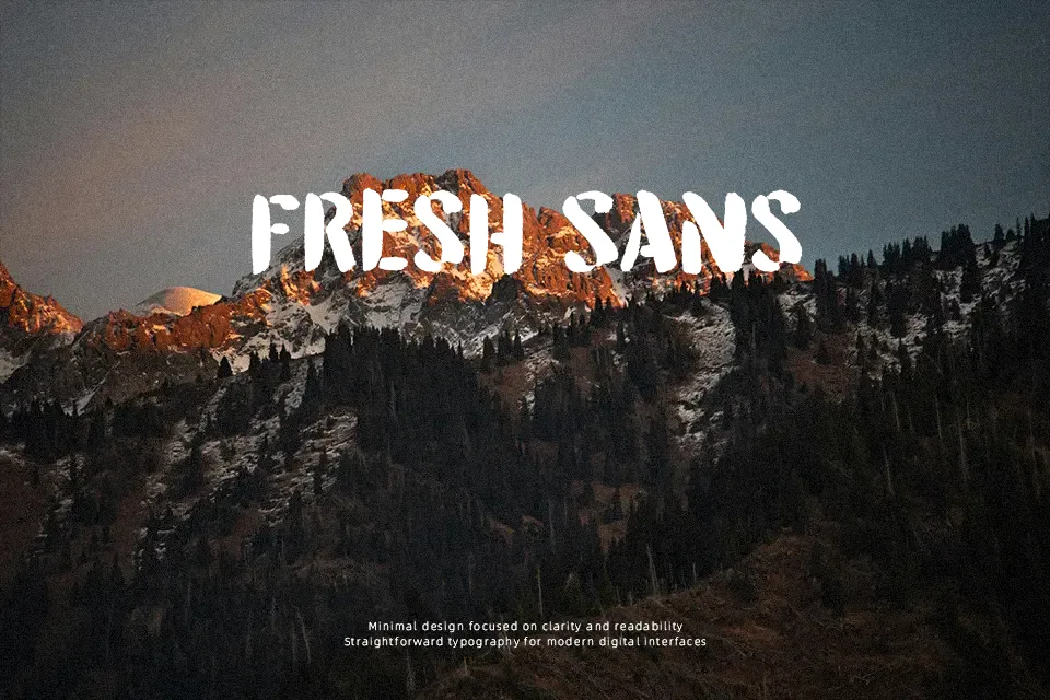 DK Attention Seeker Font Font Preview for Dramatic Advertising