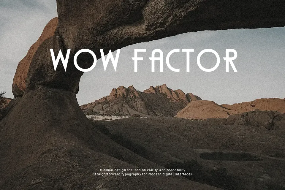 DK Carambola Font Geometric Font Preview for Branding
