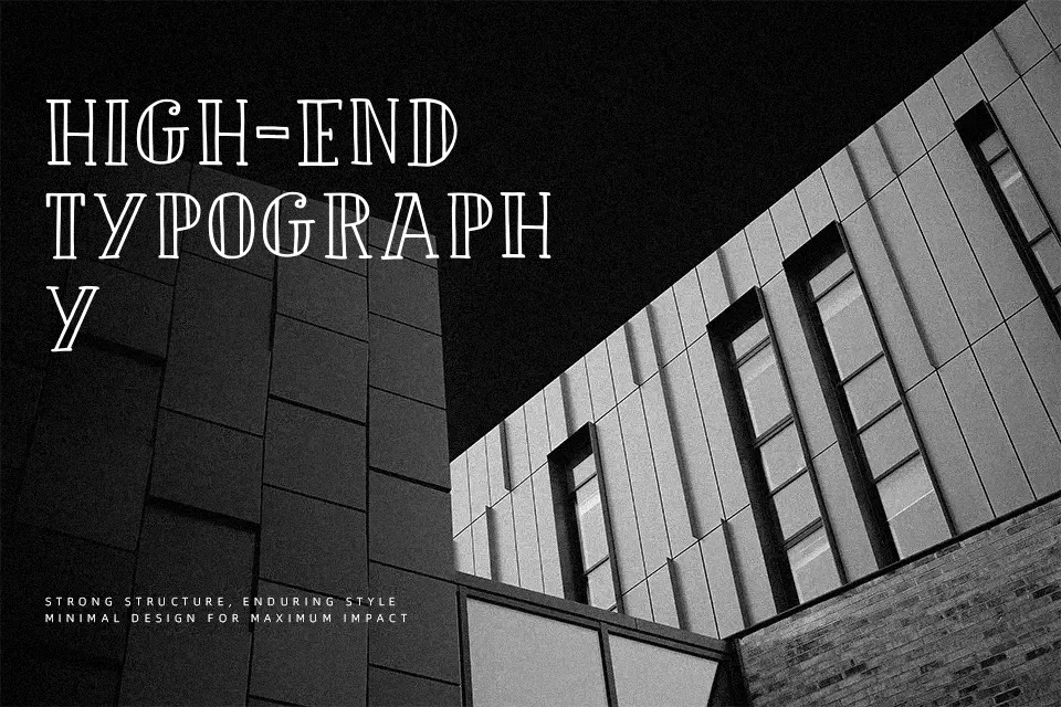 DK Douceur Font Display Font Preview for Editorial