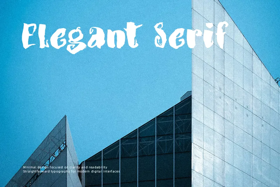 DK Dragonblood Font Font Preview for Grunge Mood