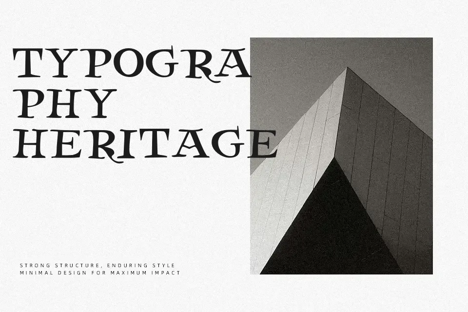 DK Henceforth Font Font Preview for Dark Branding