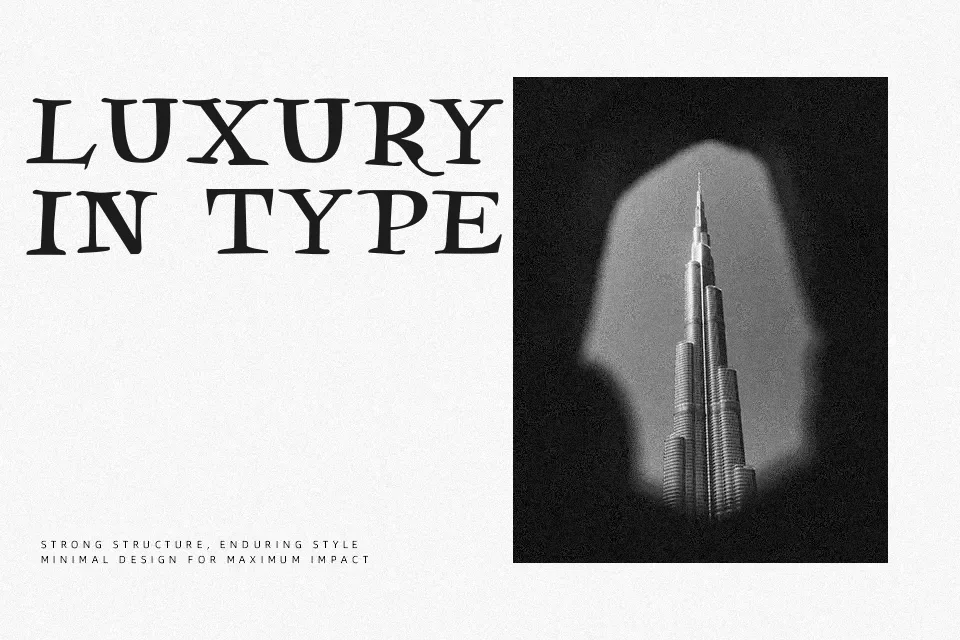 DK Henceforth Font Font Preview for Logo