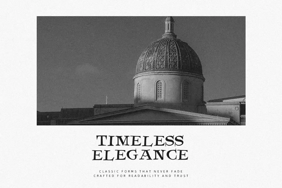 DK Henceforth Font Display Font Preview for Headline