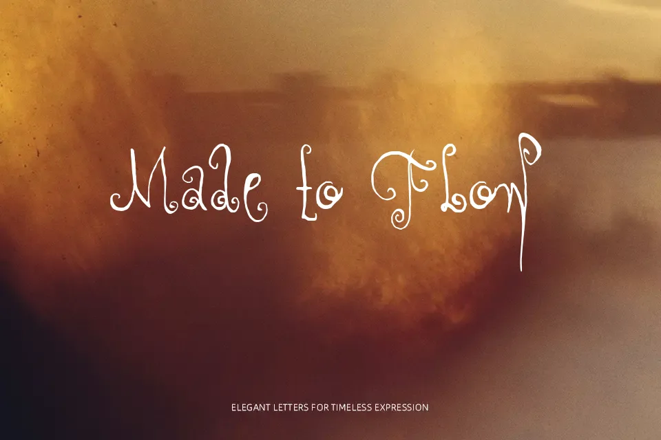 DK Monsieur Le Chat Font Font Preview for Playful Invitation