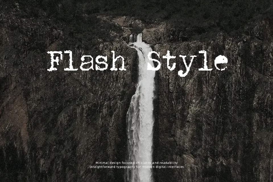 DK P.I. Font Font Preview for Retro Headline