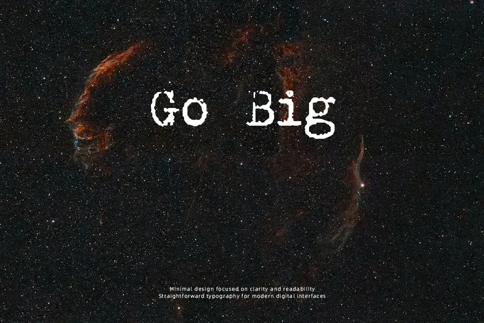 DK P.I. Font Font Preview for Grunge Headline