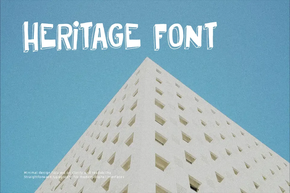 DK Pundak Font Font Preview for Friendly Headline