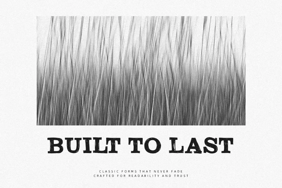 DK Southwark Font Serif Font Preview for Headline