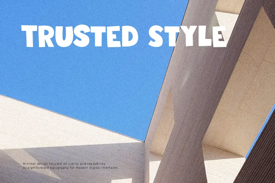 DK Sticky Toffee Font Cartoon Font Preview for Packaging
